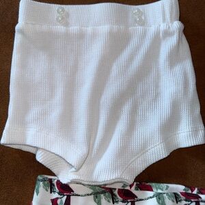 NWT Kate Quinn White Bummie